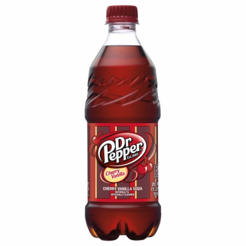 Dr Pepper Cherry Vanilla Soda - Soft Vanilla Sip, 12 fl oz Cans, 12-Pack