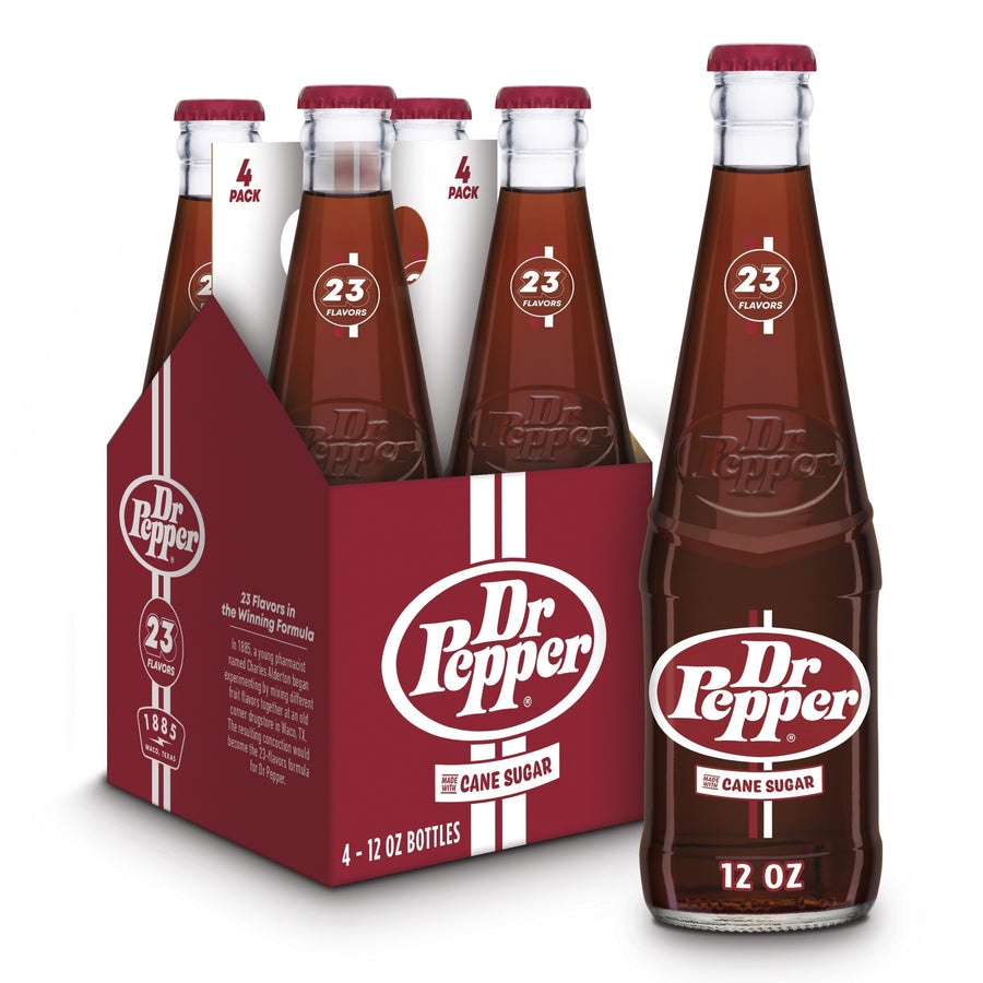 Dr Pepper Real Sugar Soda - Classic Sweet Sip