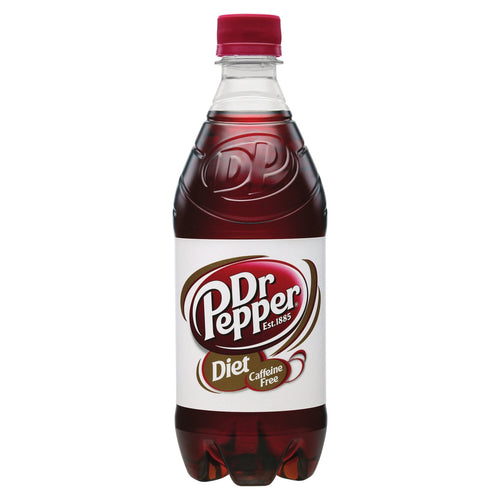 Caffeine Free Diet Dr Pepper Soda - Clean Diet Choice, 20 fl oz Bottle