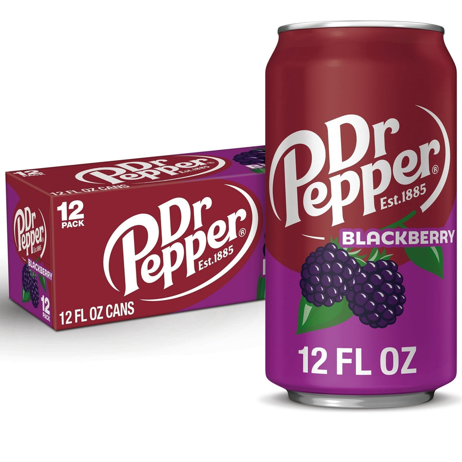 Dr Pepper Blackberry Soda - Bold Berry Sip