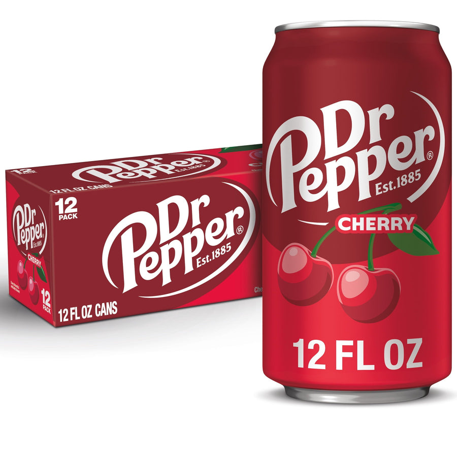 Dr Pepper Cherry Soda - Fresh Cherry Sip