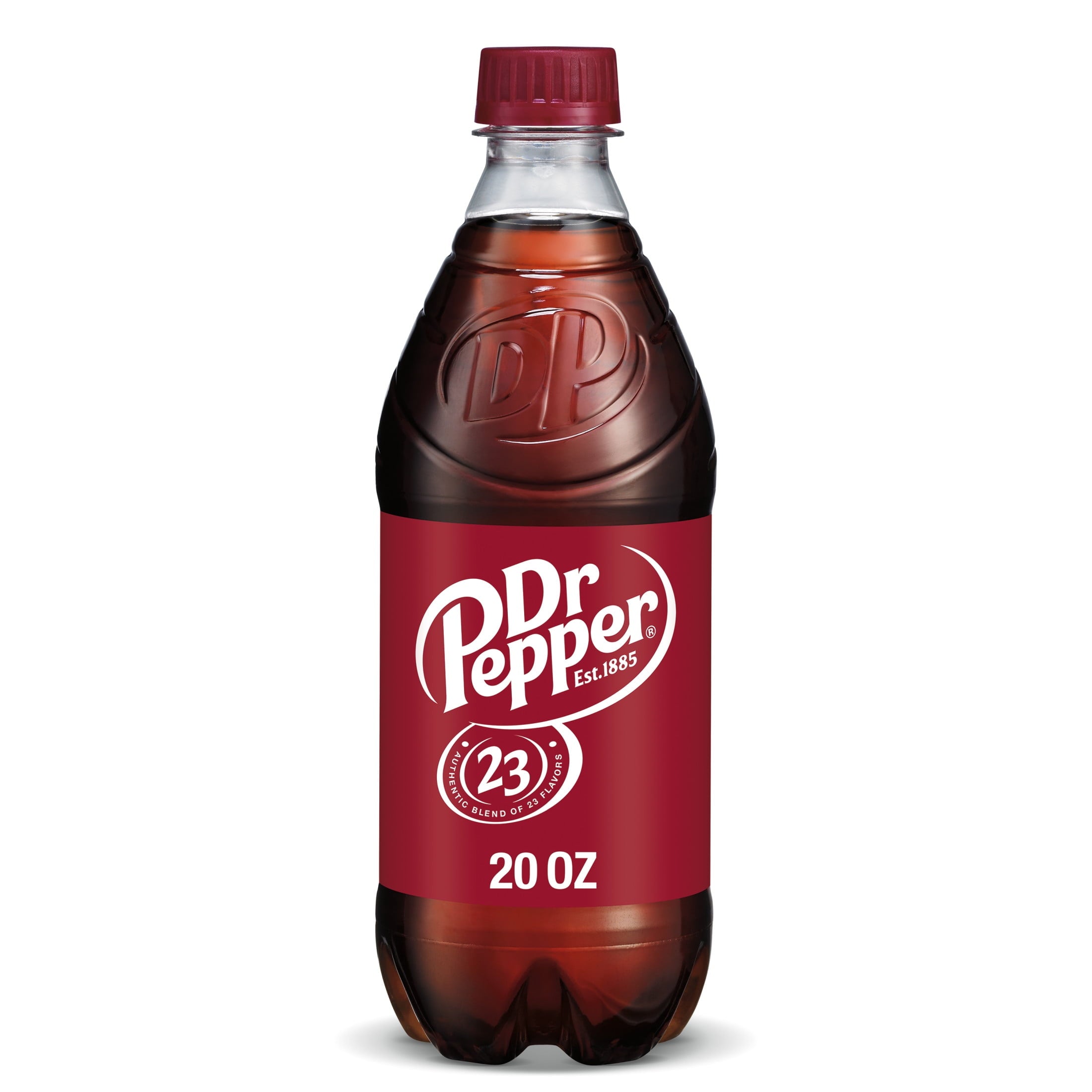 Dr Pepper Original Soda - Signature Sip, 20 fl oz Bottle