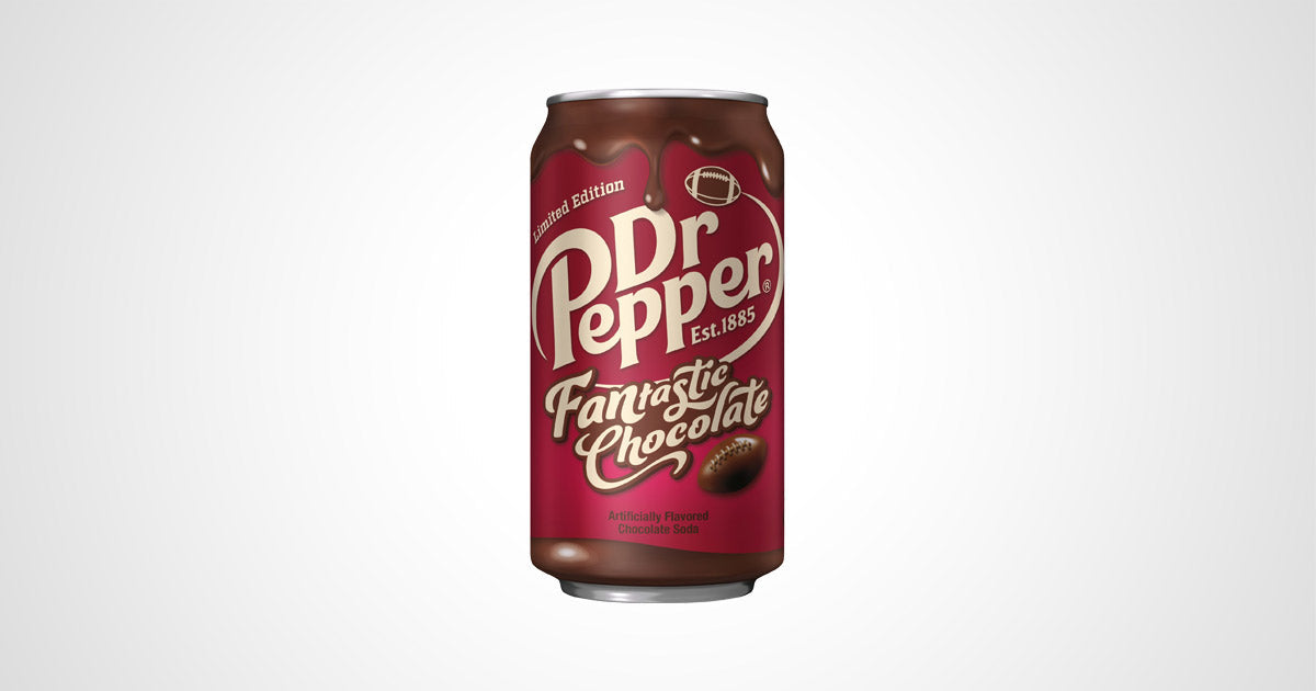 Dr Pepper FANtastic Chocolate - Sweet Cocoa Sip, 12 oz Cans, 2-Pack
